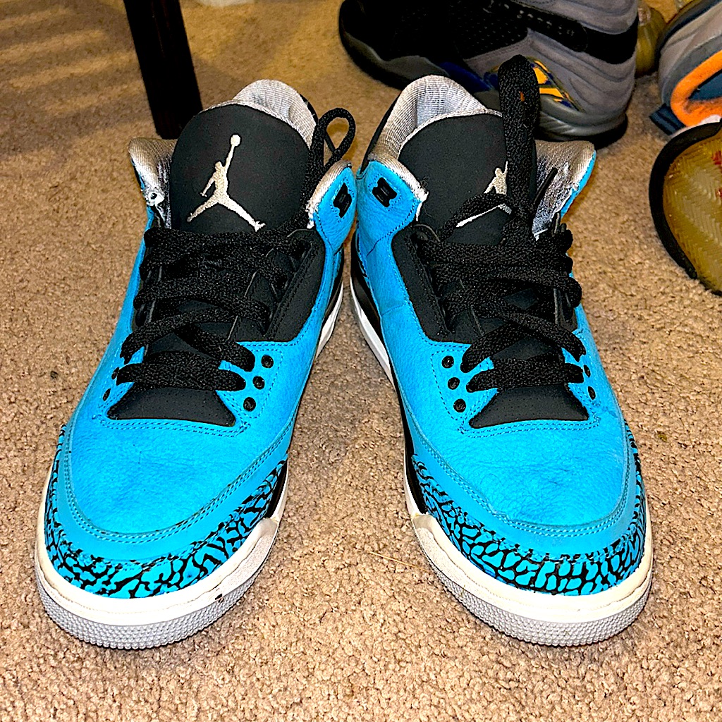 Powder Blue 3s Used Selling As Is